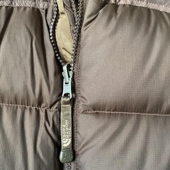 Rare 1996 North Face Nuptse Vest SP Brown 700 Goose Down Puffer Jacket Retro Y2K - Picture 7 of 12